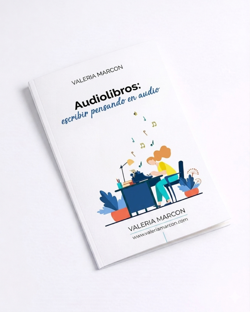 Libro ¿como escribir para audiolibro?